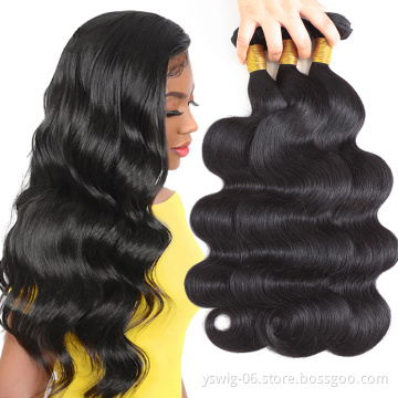 Free Sample Raw Virgin Cuticle Aligned Hair, 100% Human Hair Weave Bundles, Wholesale Raw Brazilian Virgin Human Hair Vendors